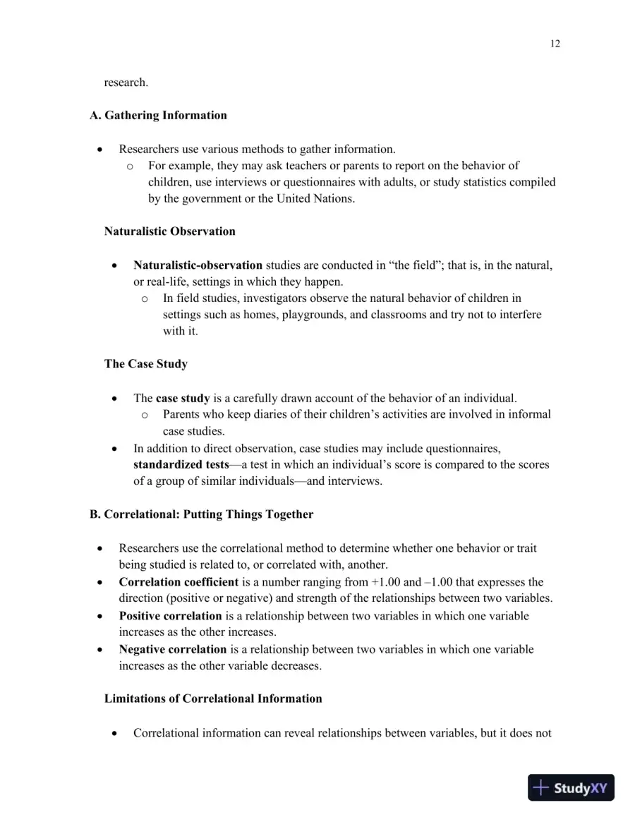 Lecture Notes for HDEV: Human Lifespan Development, 6th Edition, page 13