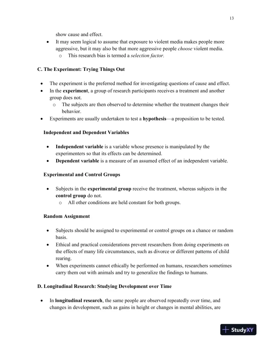 Lecture Notes for HDEV: Human Lifespan Development, 6th Edition, page 14
