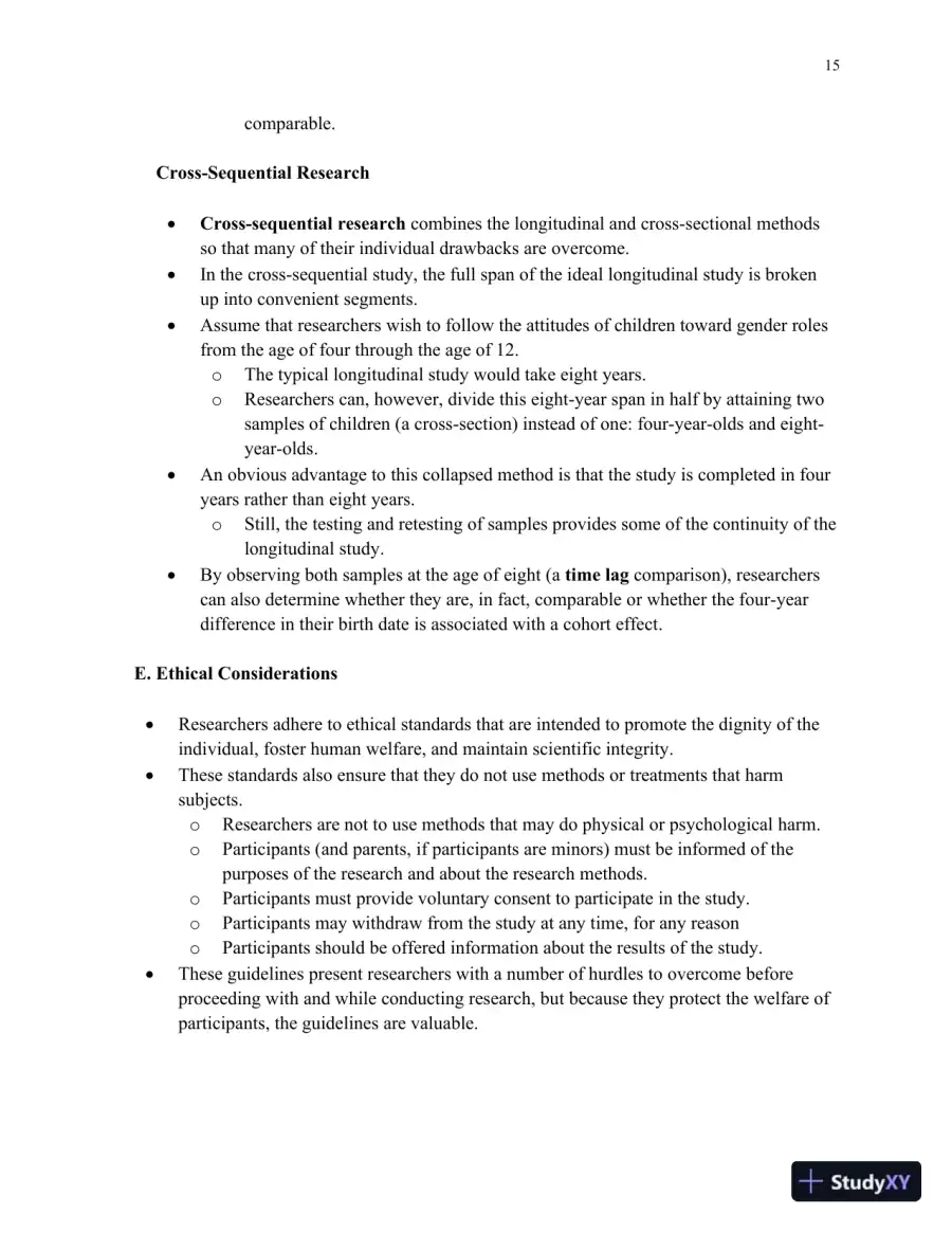 Lecture Notes for HDEV: Human Lifespan Development, 6th Edition, page 16