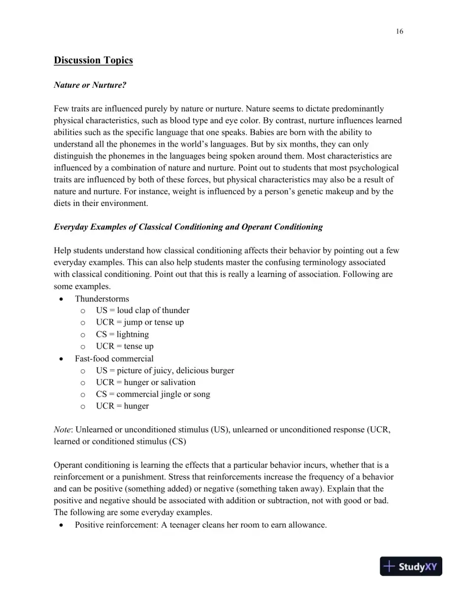Lecture Notes for HDEV: Human Lifespan Development, 6th Edition, page 17