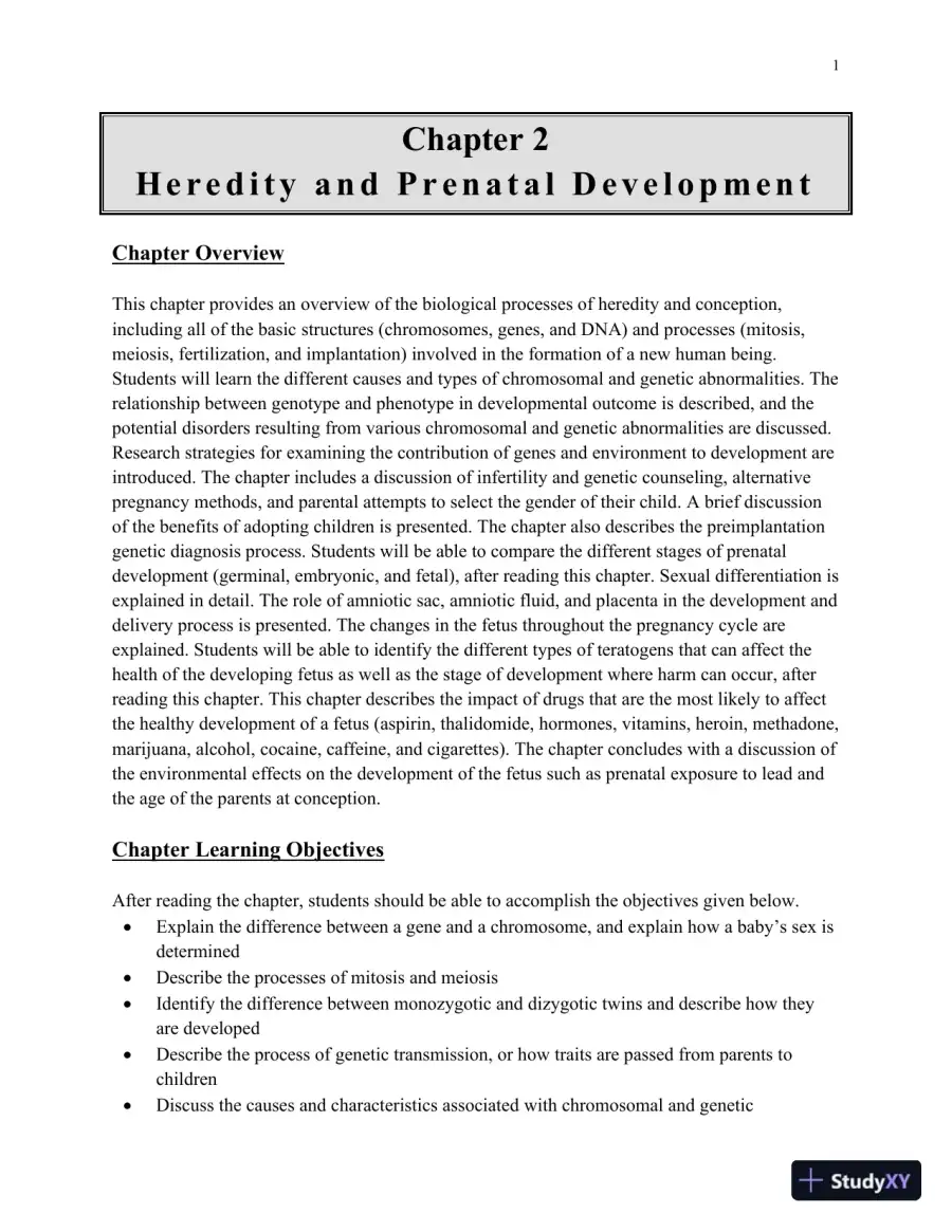 Lecture Notes for HDEV: Human Lifespan Development, 6th Edition, page 25