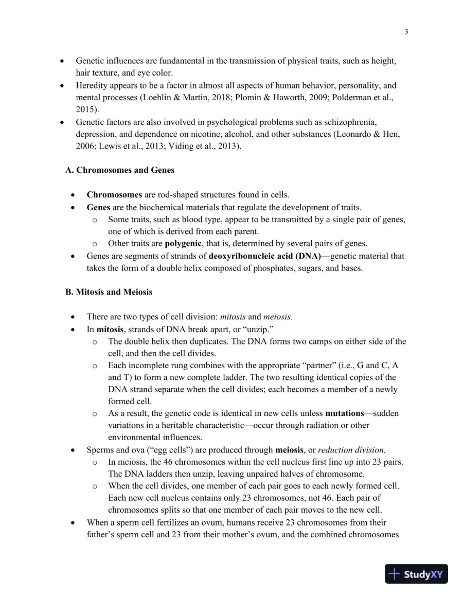 Lecture Notes for HDEV: Human Lifespan Development, 6th Edition, page 27