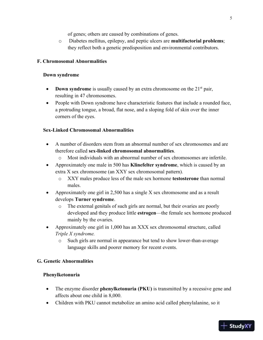 Lecture Notes for HDEV: Human Lifespan Development, 6th Edition, page 29