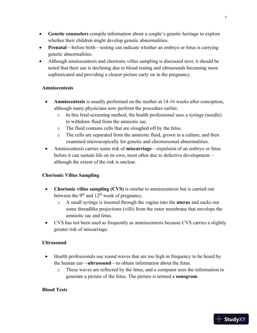 Lecture Notes for HDEV: Human Lifespan Development, 6th Edition, page 31
