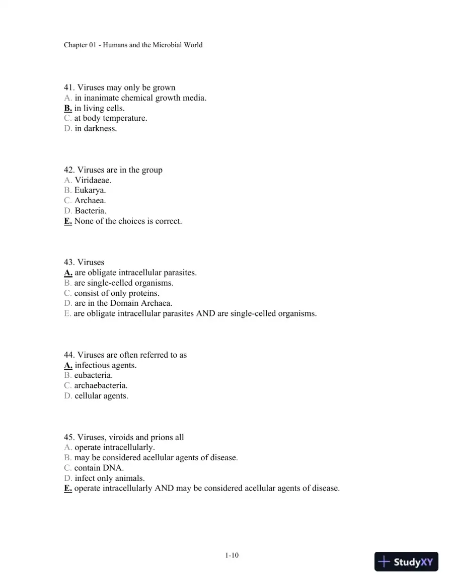 Test Bank For Microbiology: A Human Perspective, 6th Edition, page 11