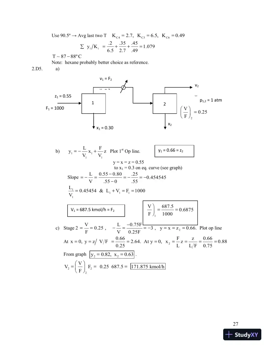 Solution Manual For Separation Process Engineering: Includes Mass Transfer Analysis, 3rd Edition, page 12