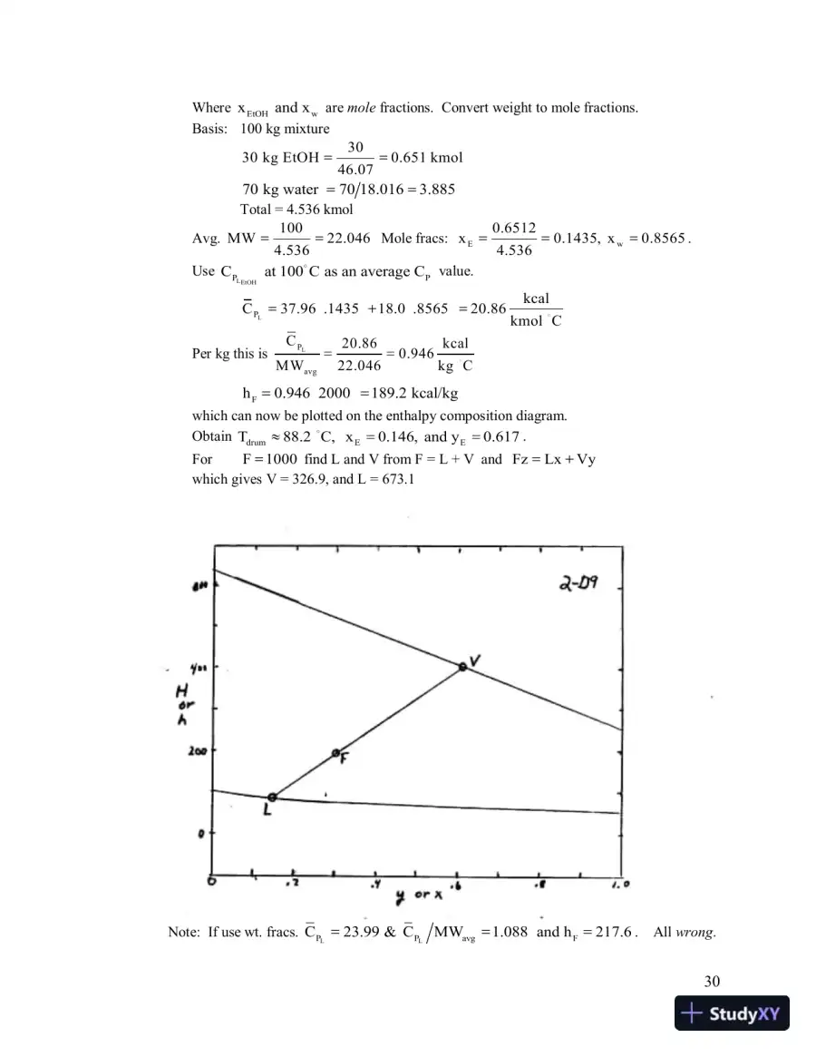 Solution Manual For Separation Process Engineering: Includes Mass Transfer Analysis, 3rd Edition, page 15