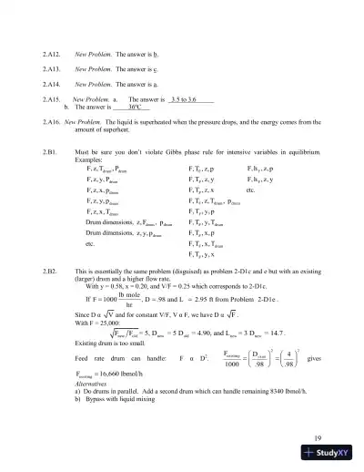 Solution Manual For Separation Process Engineering: Includes Mass Transfer Analysis, 3rd Edition - Page 4 preview image