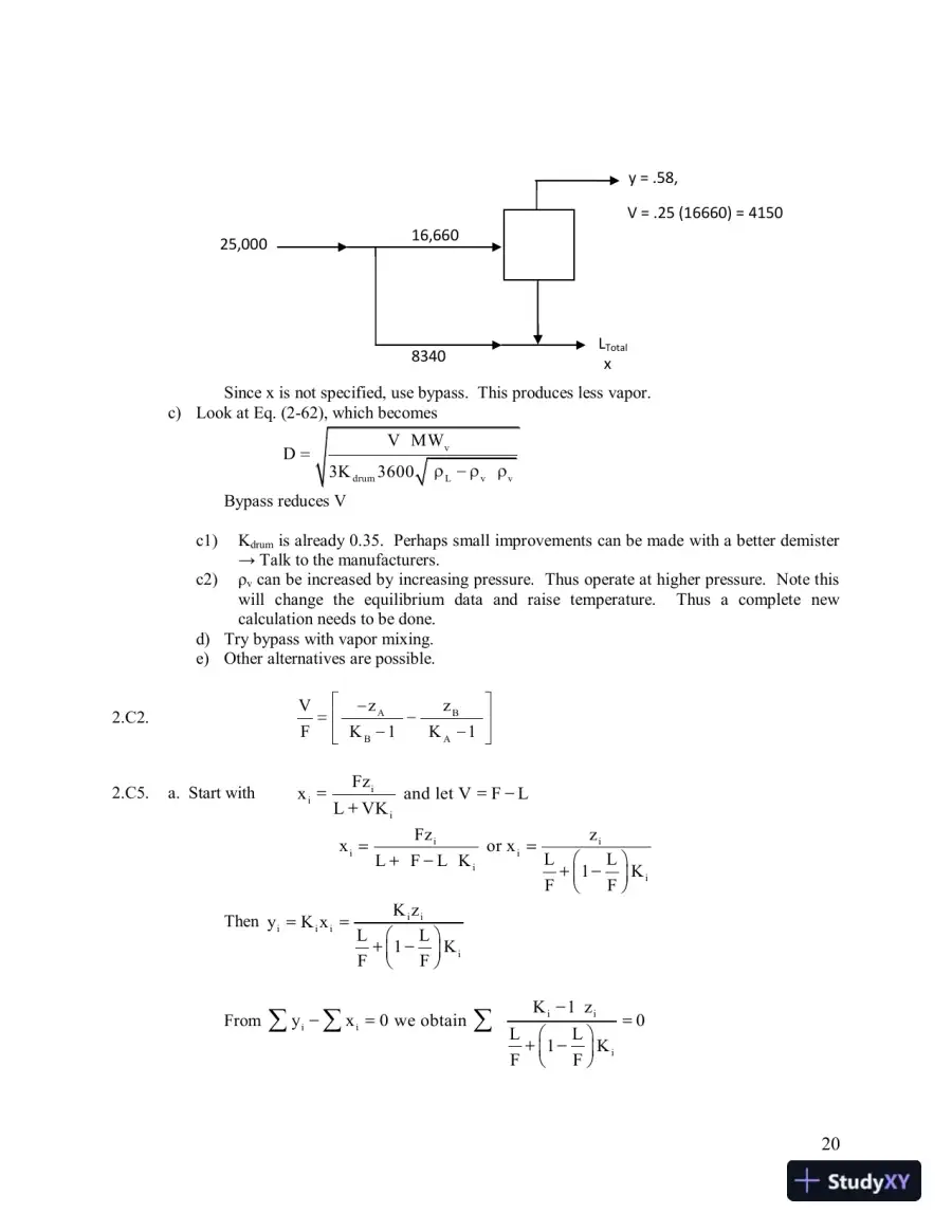 Solution Manual For Separation Process Engineering: Includes Mass Transfer Analysis, 3rd Edition, page 5