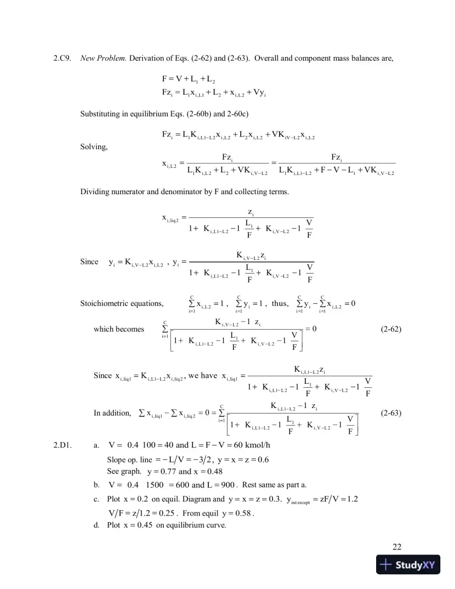 Solution Manual For Separation Process Engineering: Includes Mass Transfer Analysis, 3rd Edition, page 7