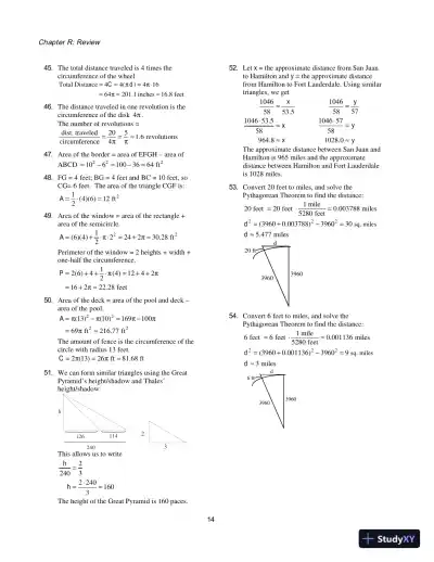 Solution Manual For Algebra And Trigonometry, 9th Edition - Page 15 preview image