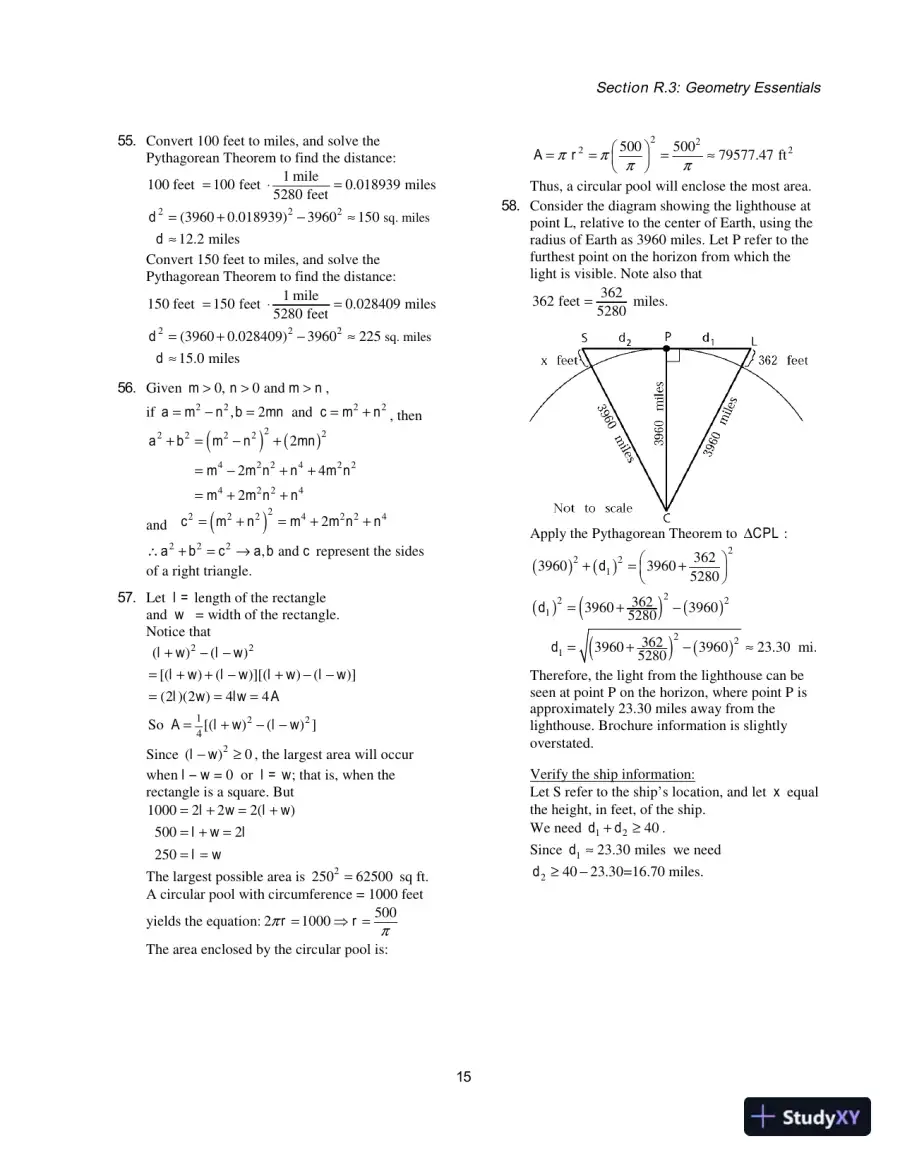 Solution Manual For Algebra And Trigonometry, 9th Edition, page 16