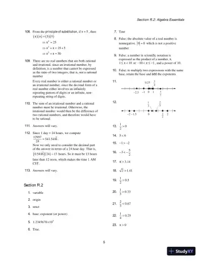Solution Manual For Algebra And Trigonometry, 9th Edition - Page 6 preview image