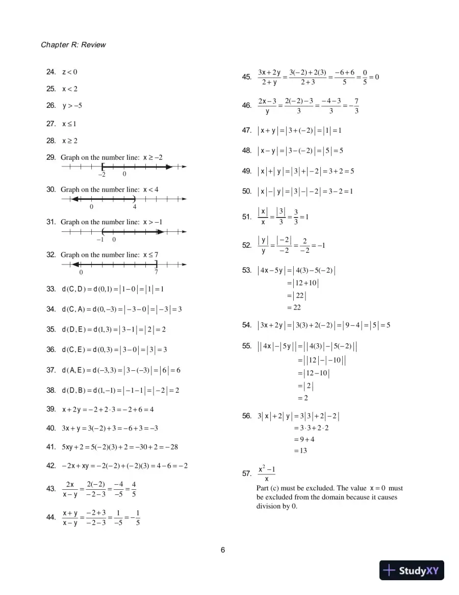 Solution Manual For Algebra And Trigonometry, 9th Edition, page 7