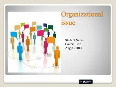 Organizational Issue - Page 1 preview image