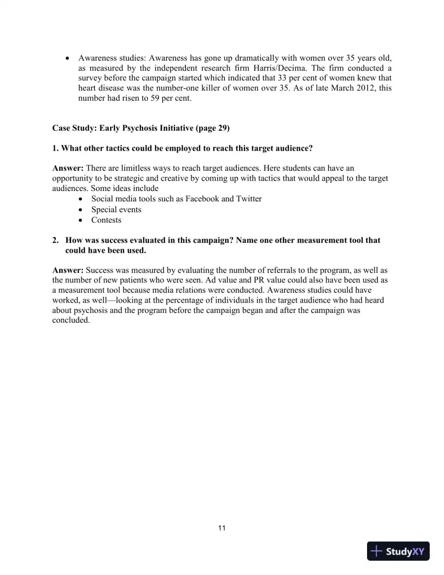 Canadian PR for the Real World 1st Edition Test Bank, page 14