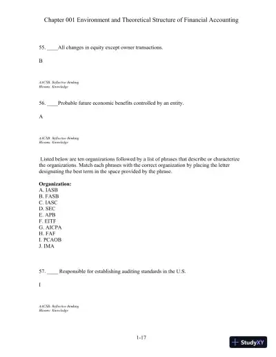 Test Bank For Intermediate Accounting, 5th Edition - Page 18 preview image