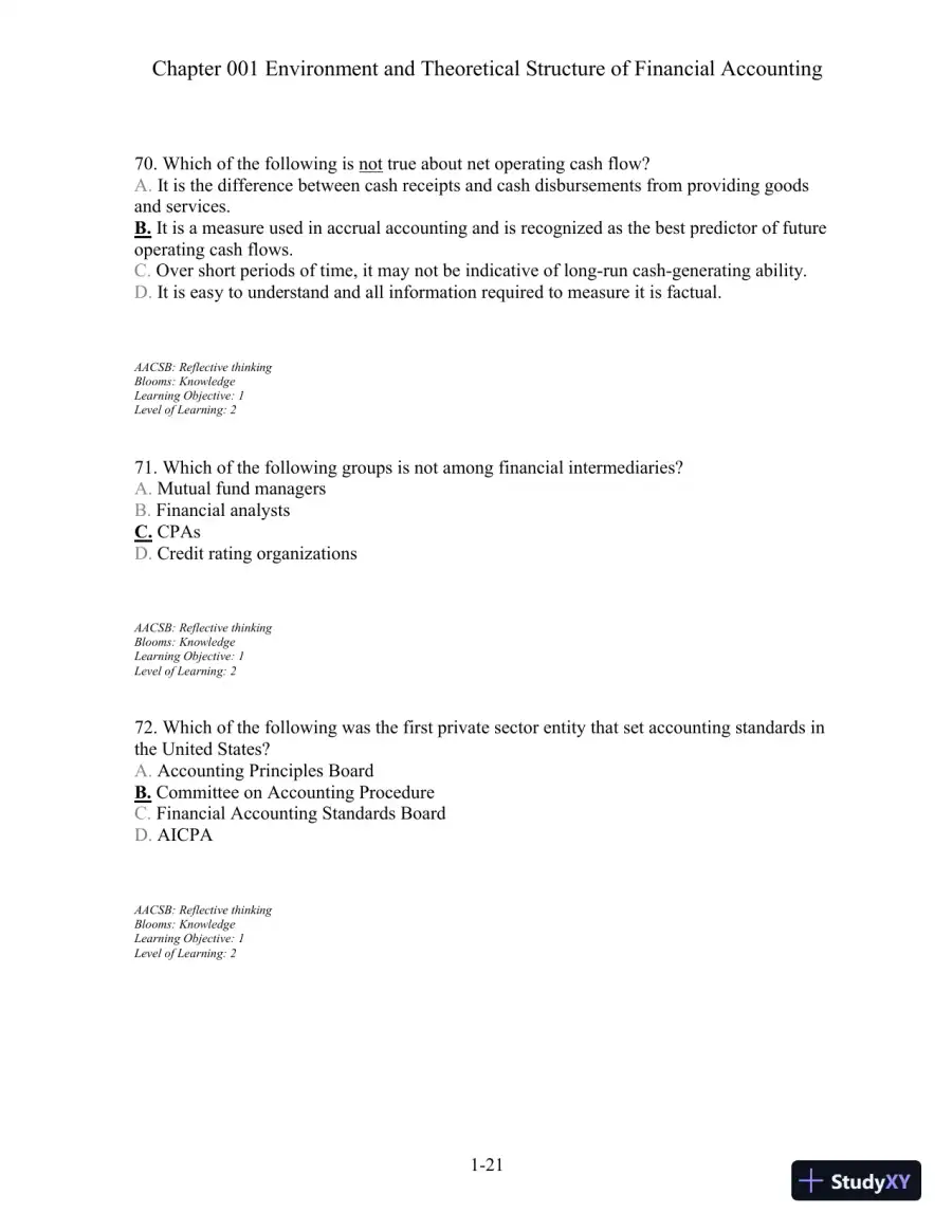 Test Bank For Intermediate Accounting, 5th Edition, page 22