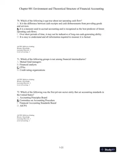 Test Bank For Intermediate Accounting, 5th Edition - Page 22 preview image