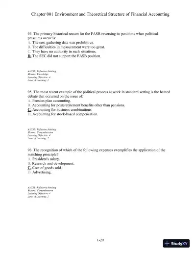 Test Bank For Intermediate Accounting, 5th Edition - Page 30 preview image
