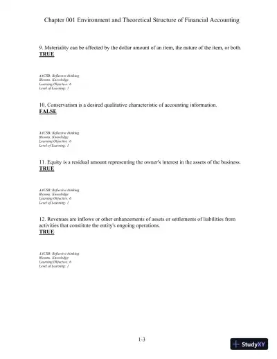 Test Bank For Intermediate Accounting, 5th Edition - Page 4 preview image