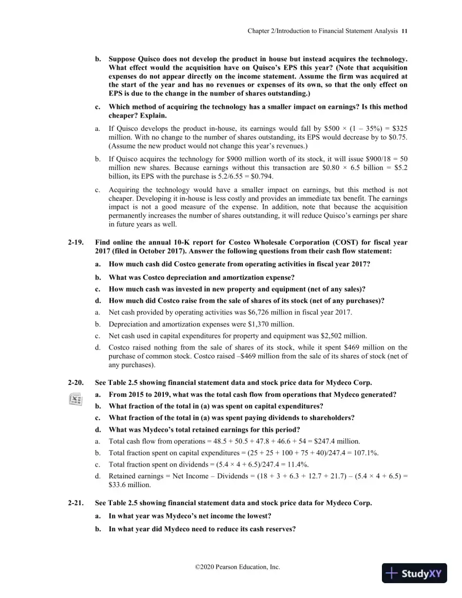 Solution Manual for Corporate Finance, 5th Edition, page 14