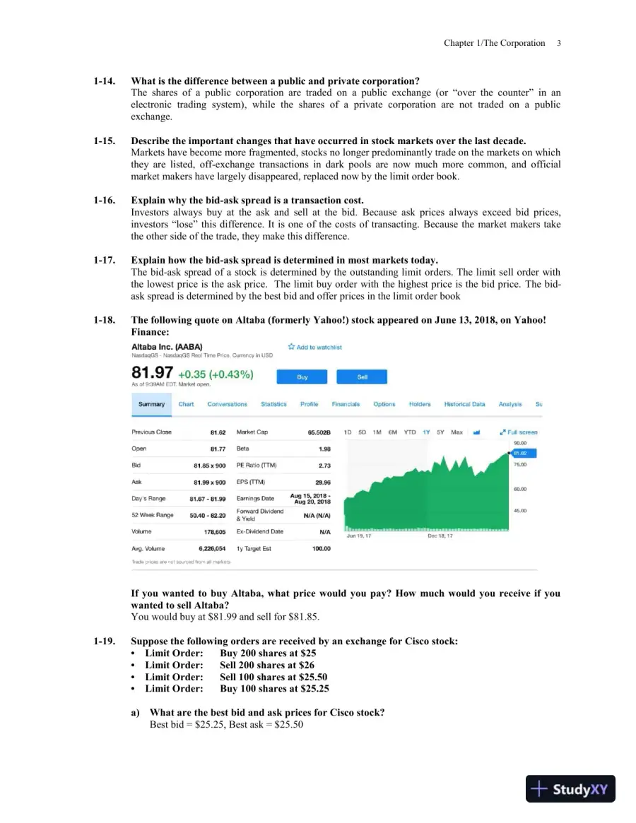 Solution Manual for Corporate Finance, 5th Edition, page 6