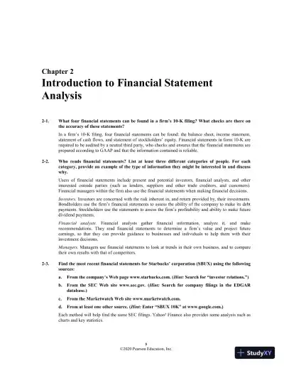 Solution Manual for Corporate Finance, 5th Edition - Page 8 preview image