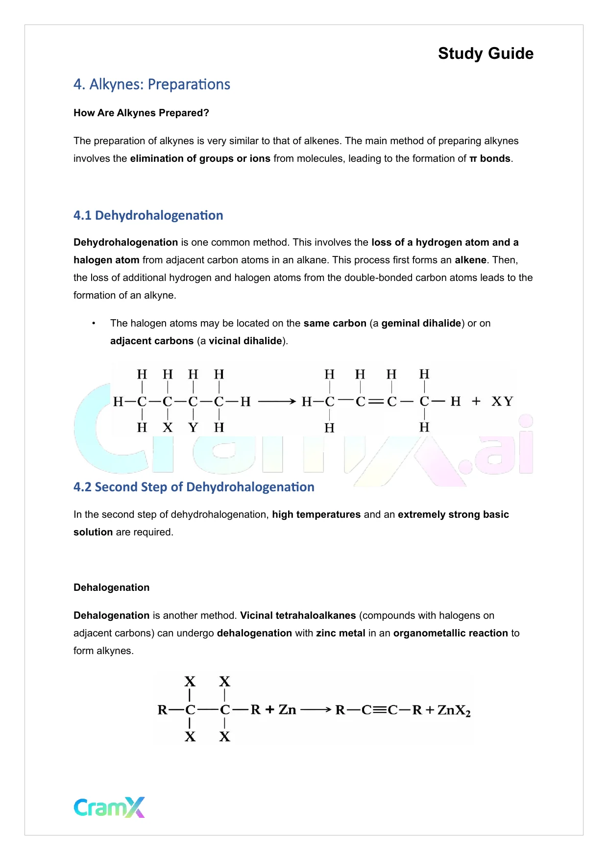 Organic Chemistry I - Alkynes - Page 5 preview image