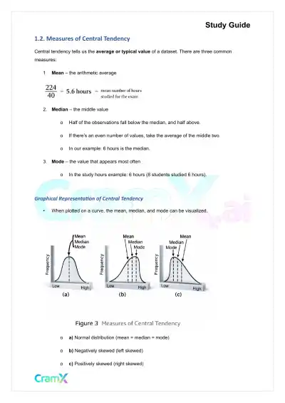 Psychology - Psychology Measurement and Statistics - Page 4 preview image