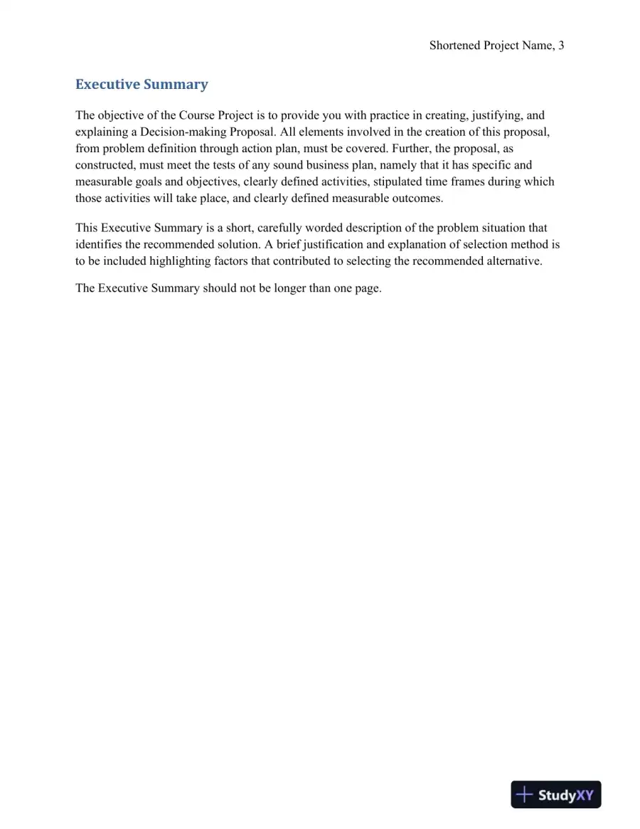 MGMT530 Decision-Making Proposal: Strategic Solutions for Complex Business Problems - DeVry University, page 4