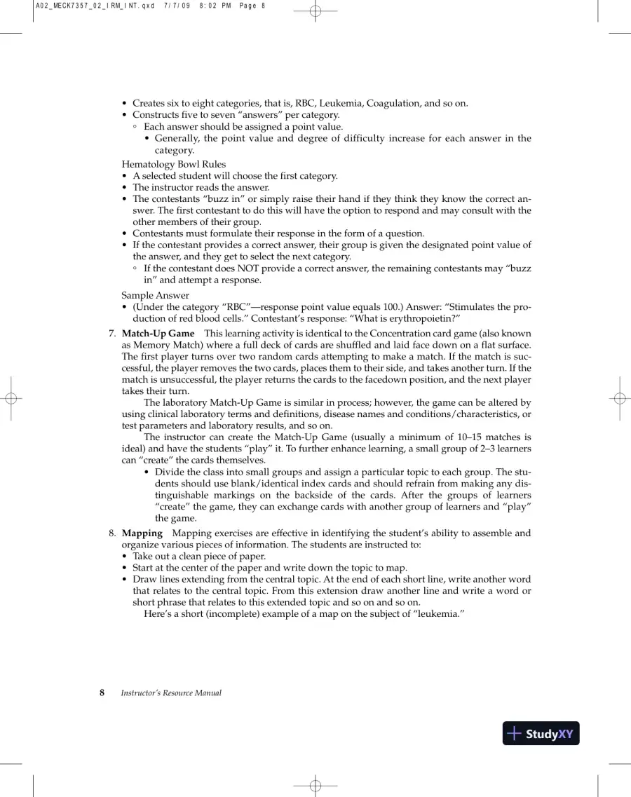 Lecture Notes for Clinical Laboratory Hematology, 2nd Edition, page 11