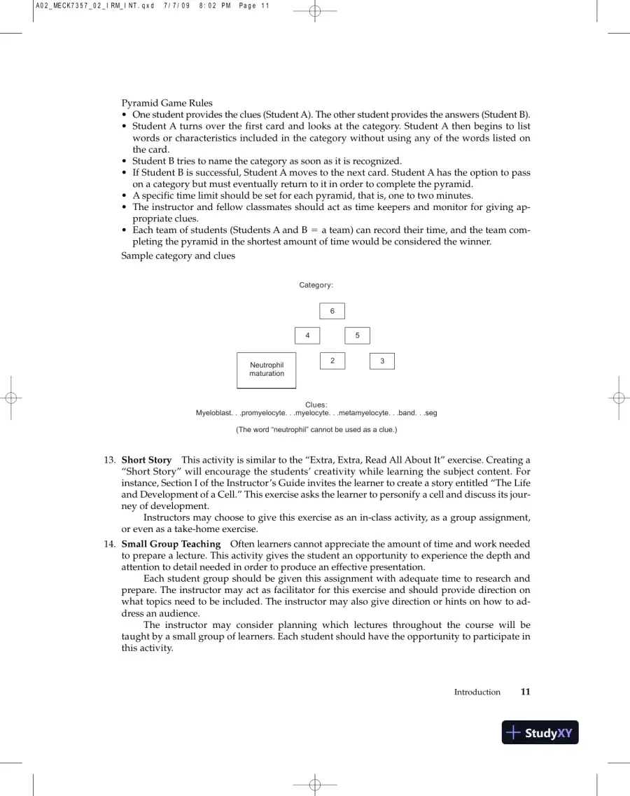 Lecture Notes for Clinical Laboratory Hematology, 2nd Edition, page 14