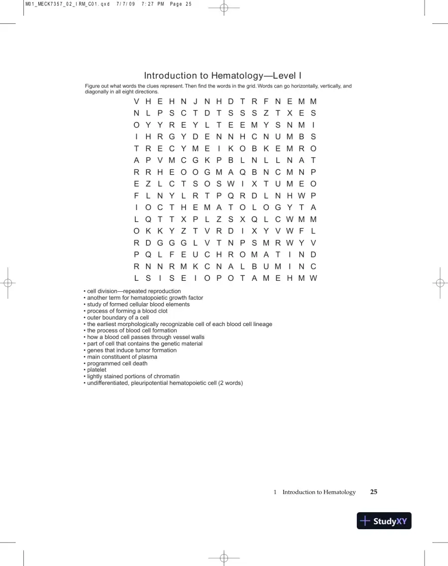 Lecture Notes for Clinical Laboratory Hematology, 2nd Edition, page 28