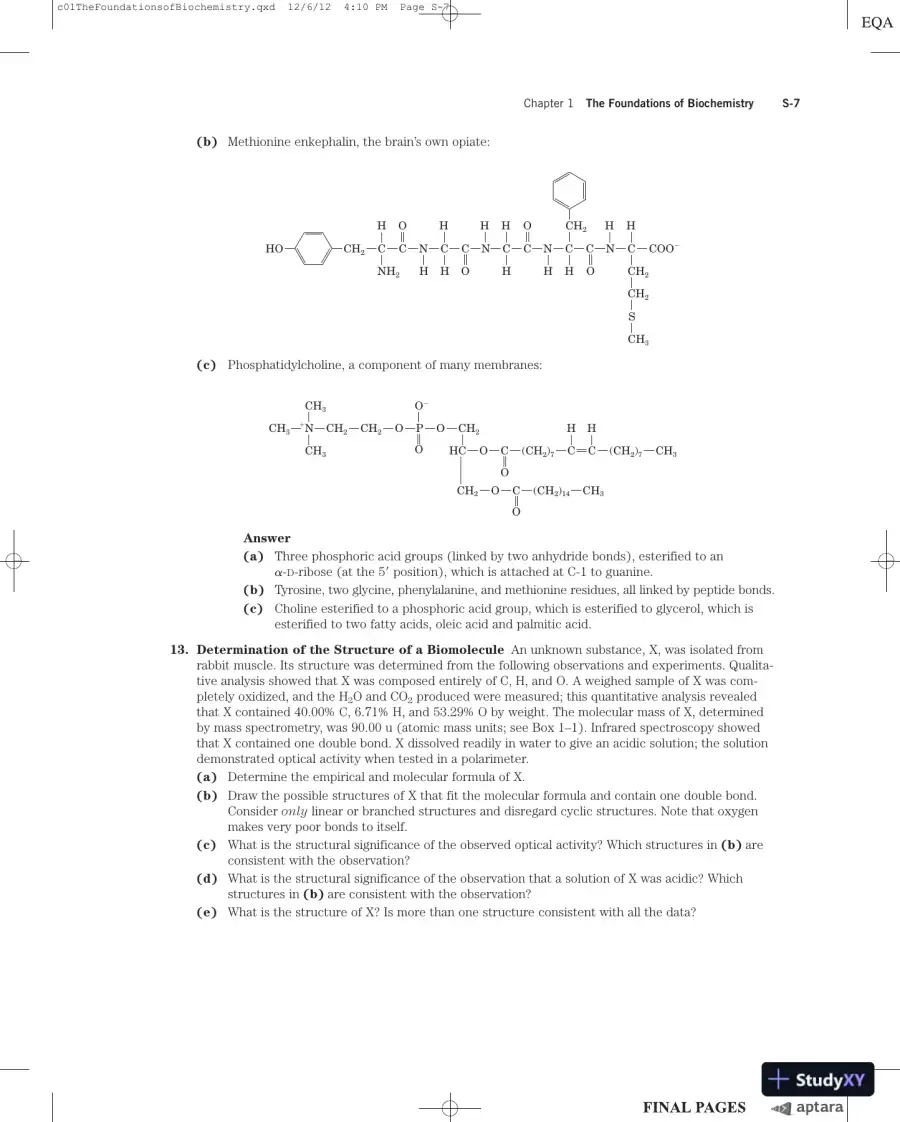 Lehninger Principles of Biochemistry Sixth Edition Solution Manual, page 8