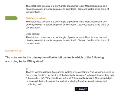 Test Bank For Wheeler's Dental Anatomy, Physiology and Occlusion: Expert Consult, 10th Edition - Page 7 preview image