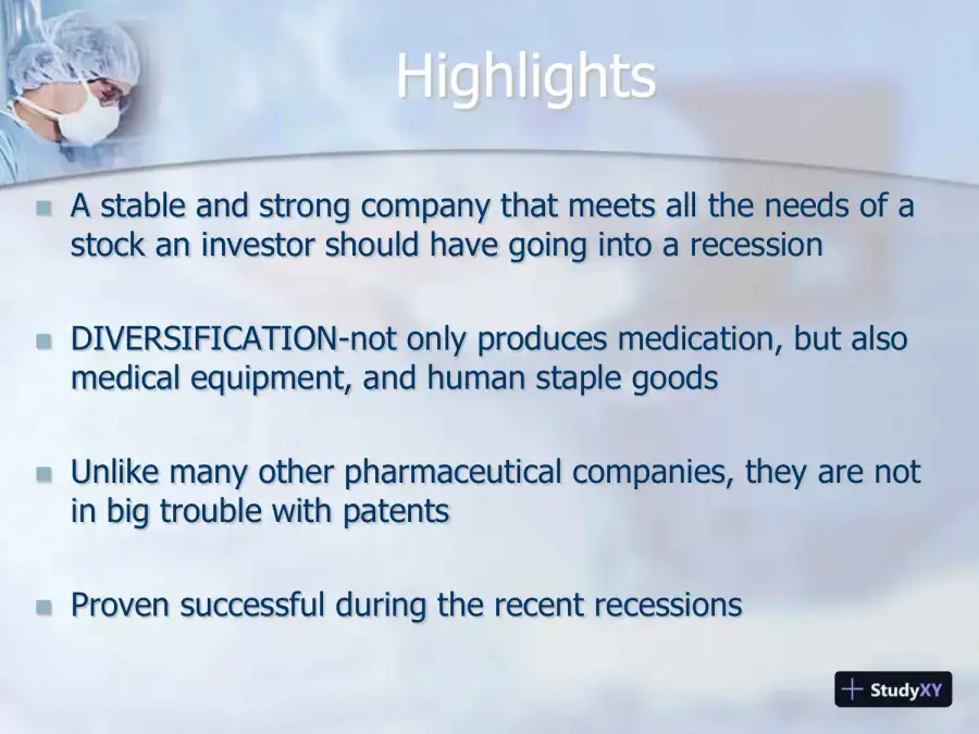 Johnson & Johnson - GB 540 Economics For Global Decision Makers, page 9