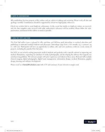 First Aid for the USMLE Step 1 2020, 30th Edition (2020) - Page 20 preview image