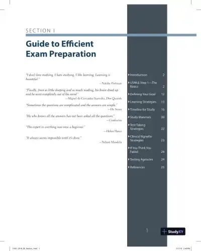 First Aid for the USMLE Step 1 2020, 30th Edition (2020) - Page 25 preview image