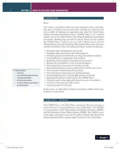 First Aid for the USMLE Step 1 2020, 30th Edition (2020) - Page 26 preview image