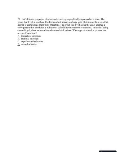 Test Bank For Biology 11th Edition Test Bank - Page 14 preview image