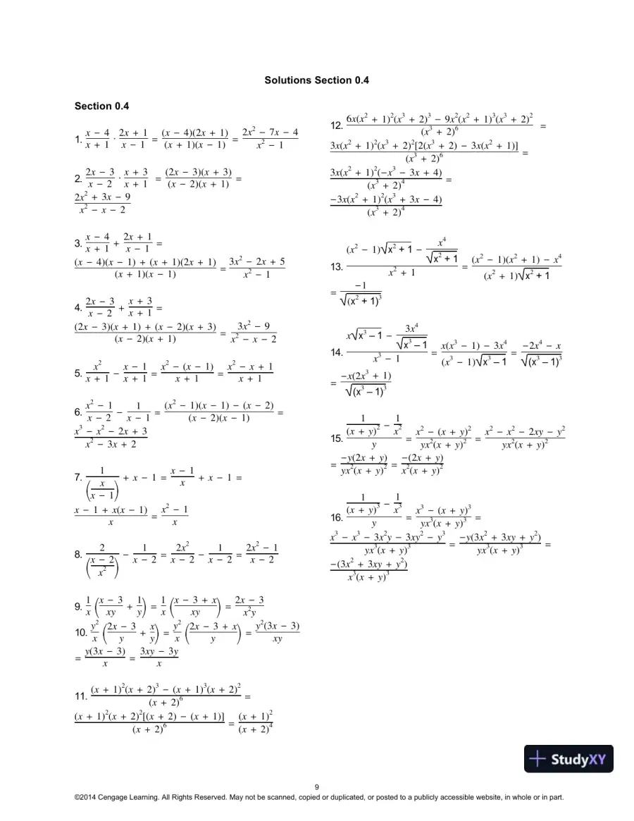 Finite Mathematics And Applied Calculus, 6th Edition Solution Manual, page 12