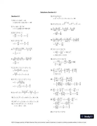 Finite Mathematics And Applied Calculus, 6th Edition Solution Manual - Page 4 preview image
