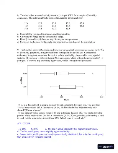 Solution Manual for Statistical Methods, 3rd Edition - Page 5 preview image