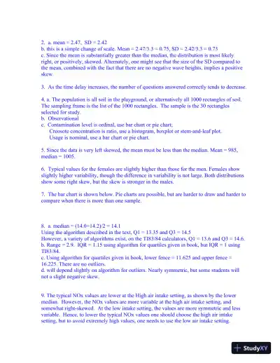Solution Manual for Statistical Methods, 3rd Edition - Page 6 preview image