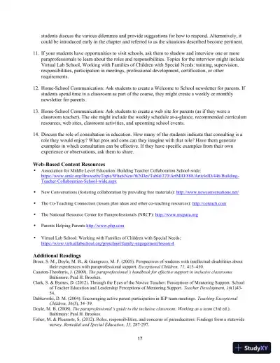 Lecture Notes for Including Students with Special Needs: A Practical Guide for Classroom Teachers, 8th Edition - Page 20 preview image