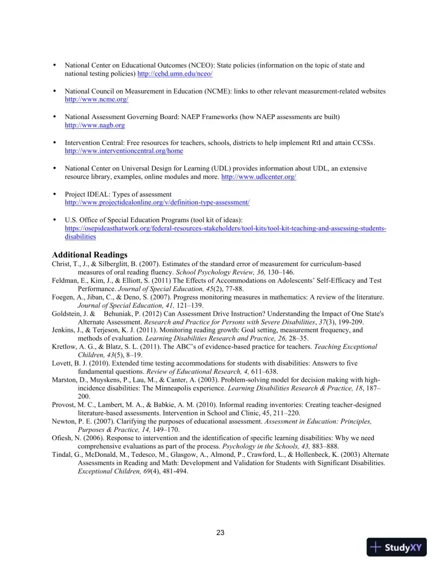 Lecture Notes for Including Students with Special Needs: A Practical Guide for Classroom Teachers, 8th Edition, page 26