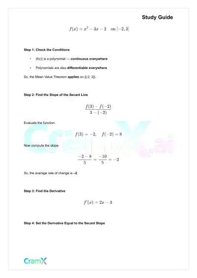 Calculus - Applications of the Derivative - Page 10 preview image