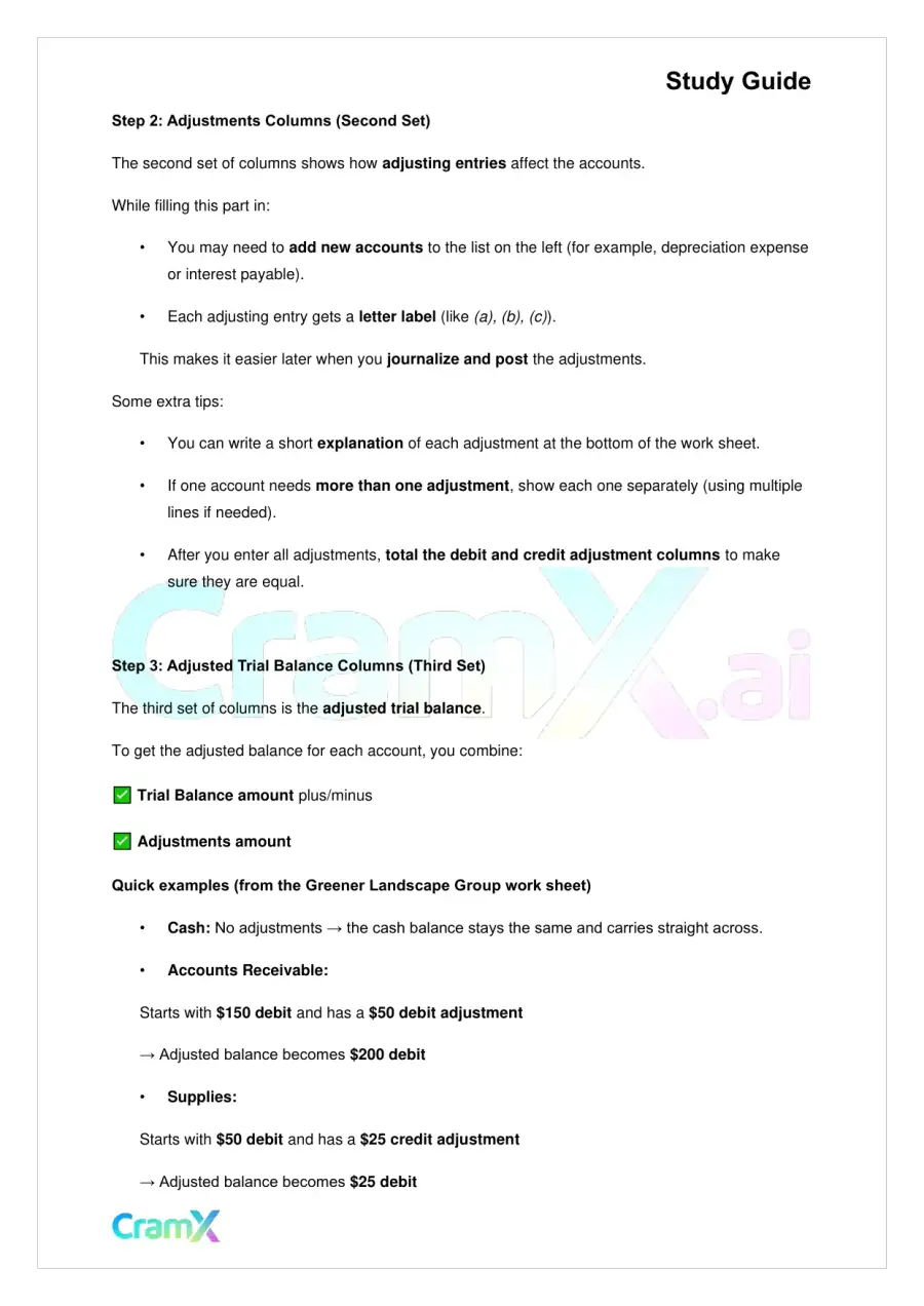 Accounting Principles I – Completion of the Accounting Cycle, page 2