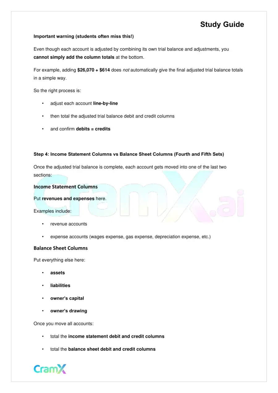 Accounting Principles I – Completion of the Accounting Cycle, page 3